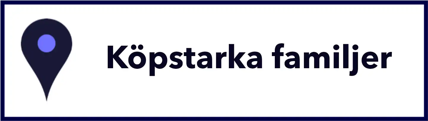 Köpstarka familjer målgrupp