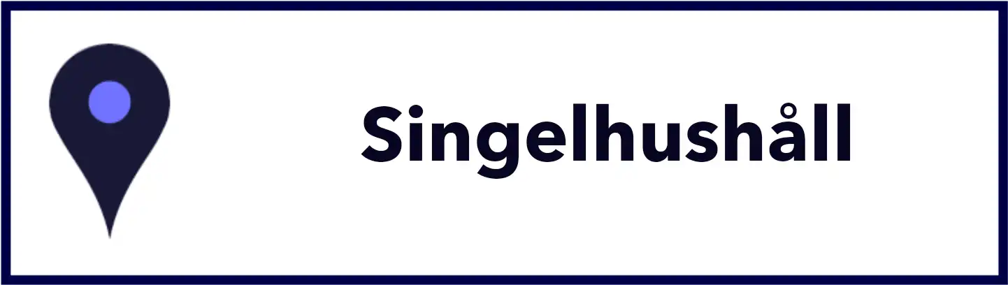 Singelhushåll målgrupp